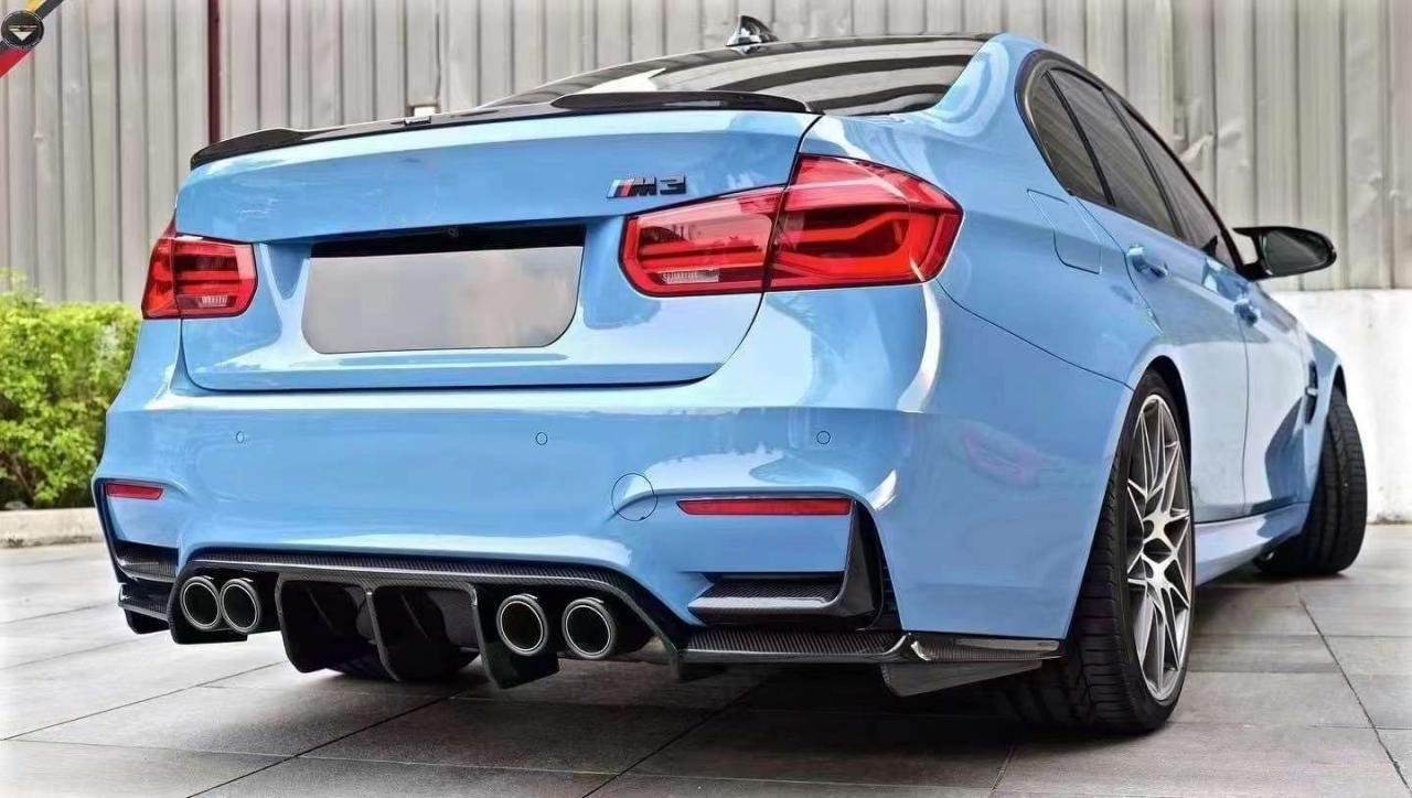 F8X M3 M4 -V Type Rear Diffuser