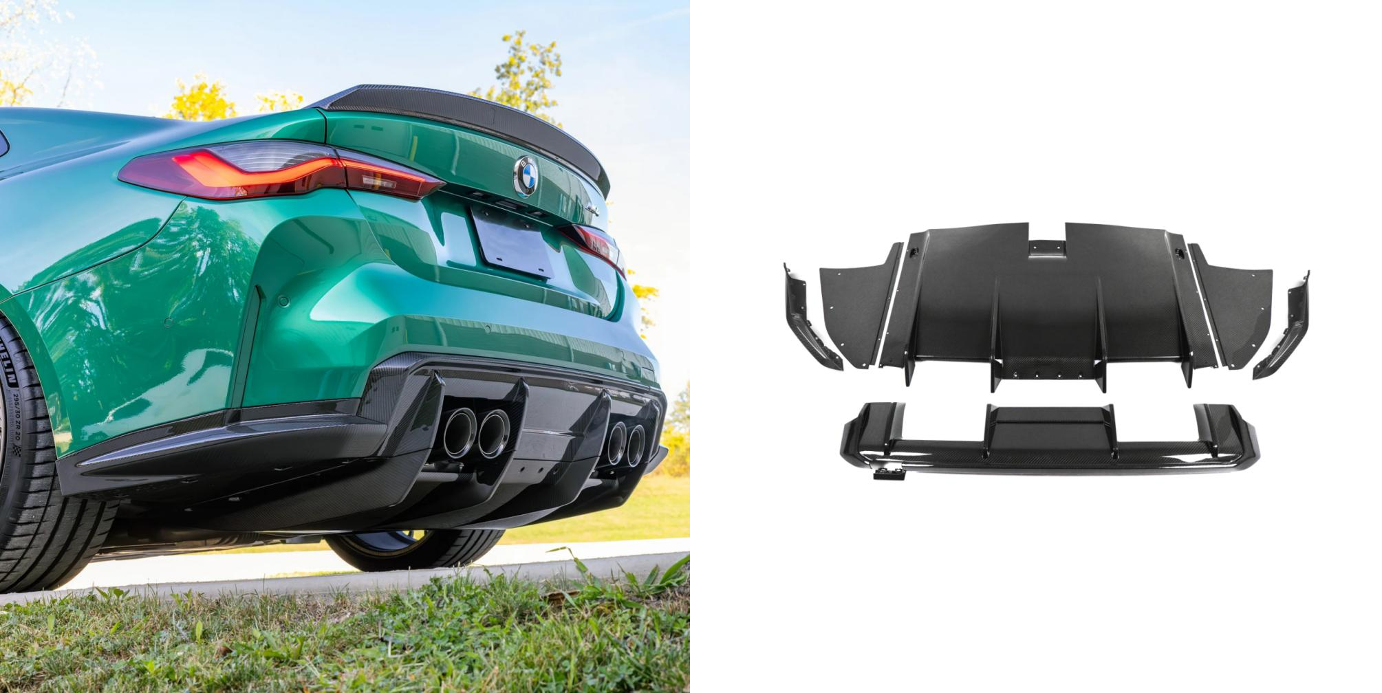 G80 G81/ G82 G83 -R-SC Type Rear Diffuser