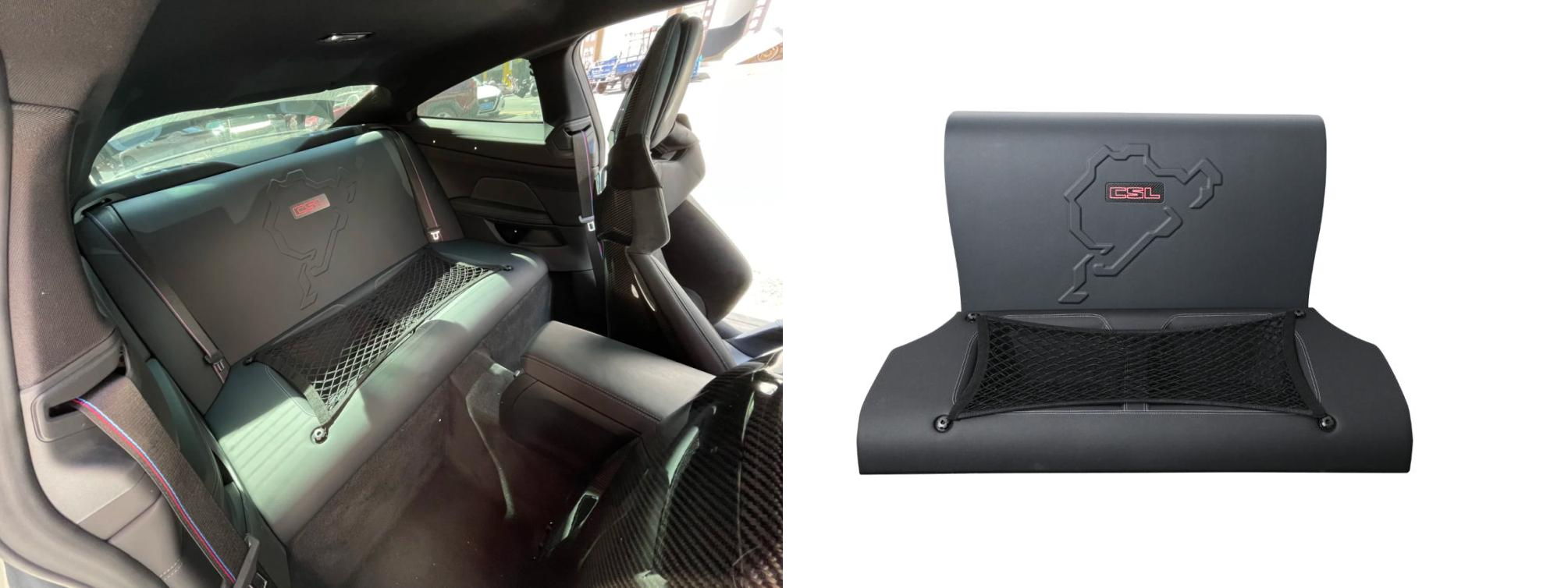 G8X M2 M3 M4 CSL Rear Seat Removal Kit (Genuine leather exterior)